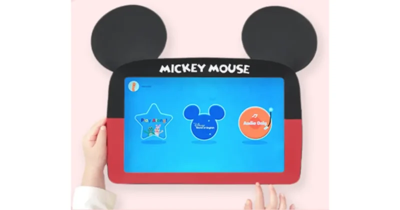 Disney - ディズニー英語システム(新バージョン) DWEの新教材】タブレット型「タッチ・バージョン」値段・保証